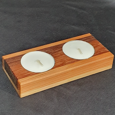 Two Tea Light Holder