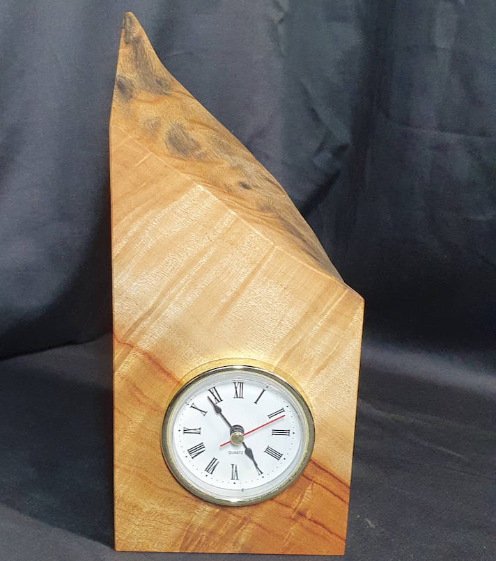 Natural Edge Mantle / Desk Clock