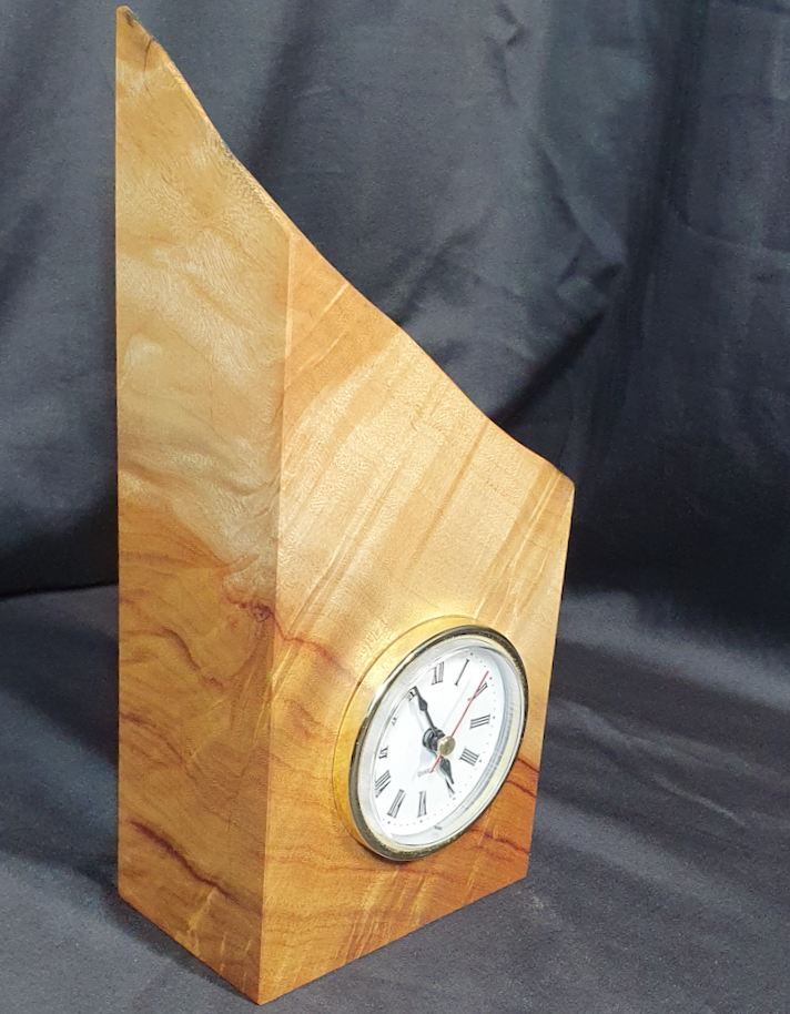 Natural Edge Mantle / Desk Clock
