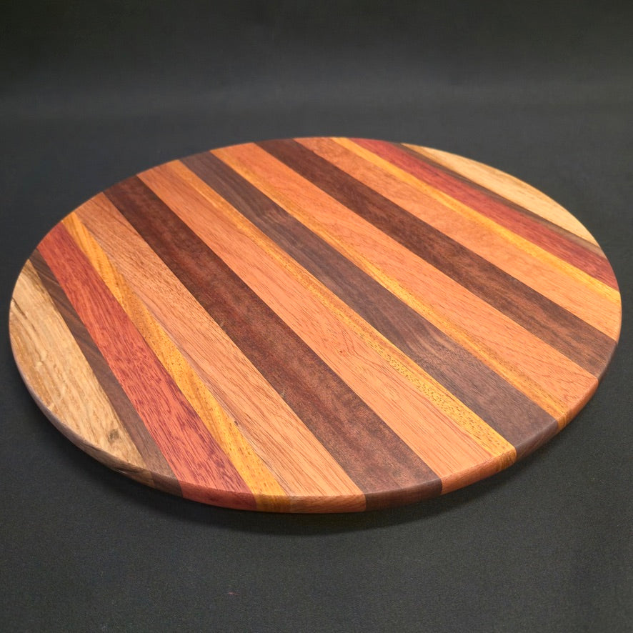 Large Handmade Timber Lazy Susan