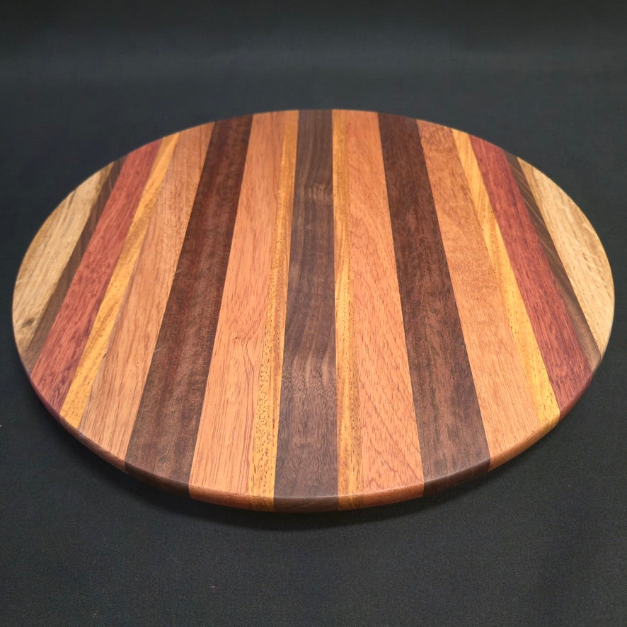 Large Handmade Timber Lazy Susan