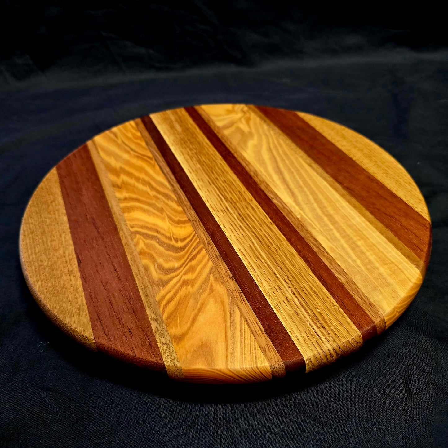 Handcrafted Timber Lazy Susan (Medium)