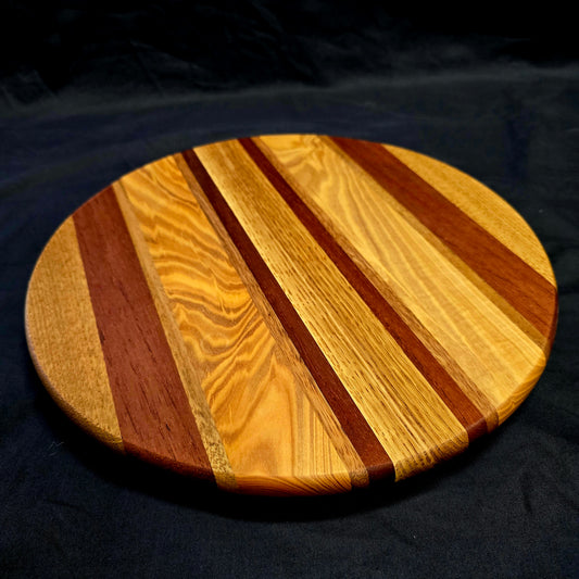 Handcrafted Timber Lazy Susan (Medium)