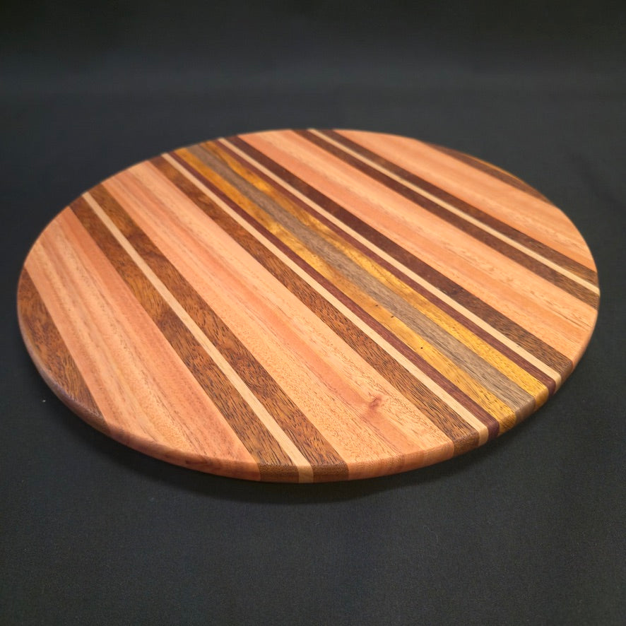 Large Handmade Timber Lazy Susan