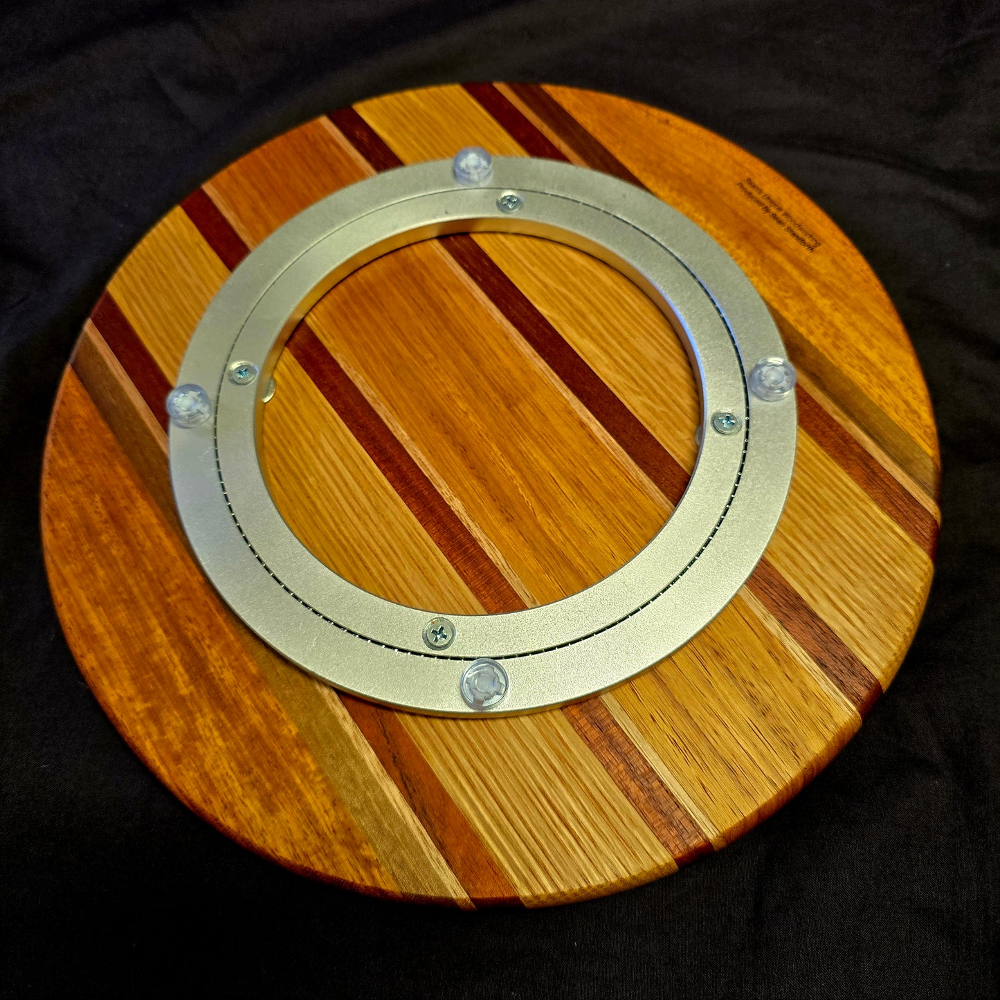 Handmade Timber Lazy Susan (Medium)
