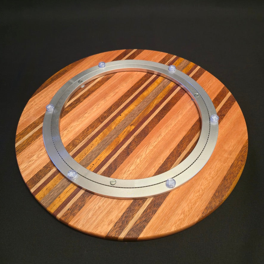 Large Handmade Timber Lazy Susan