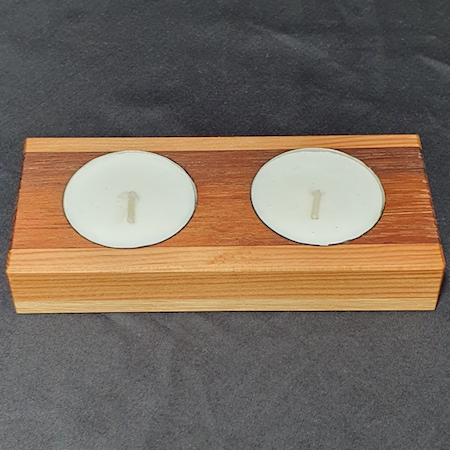 Two Tea Light Holder