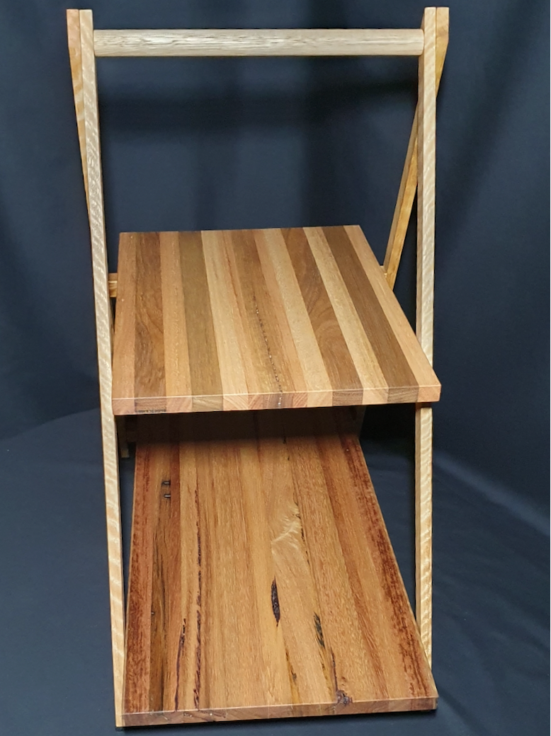 A Frame Tiered Serving Boards