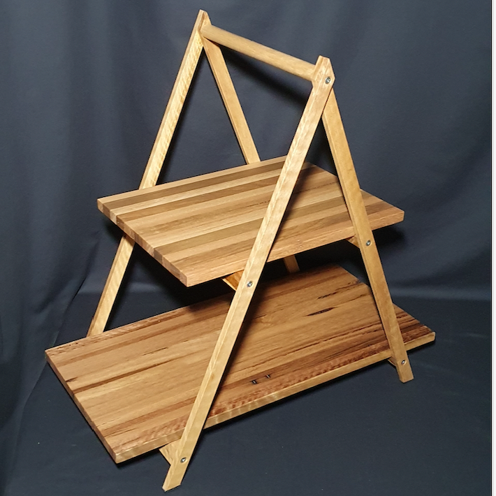 A Frame Tiered Serving Boards