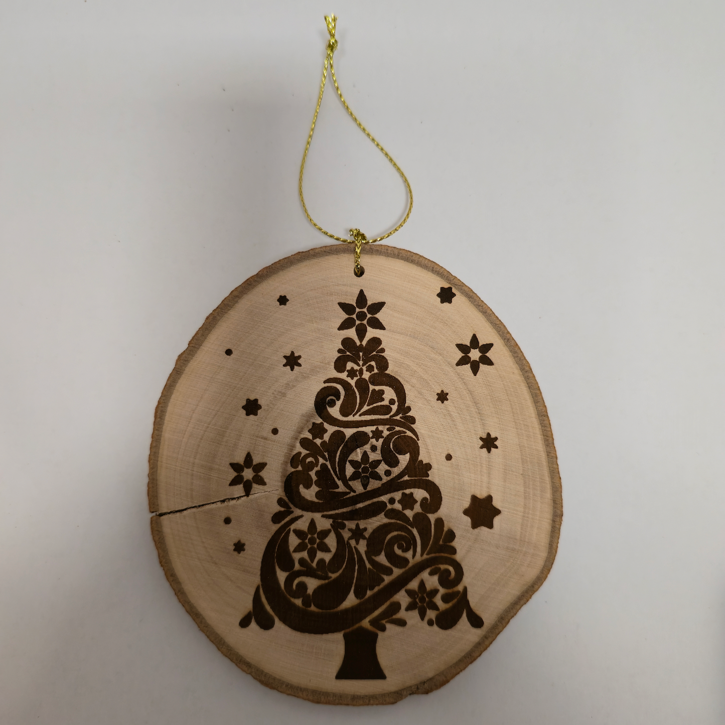 Personalised Laser Engraved Christmas Decorations
